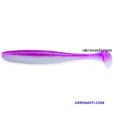 Съедобный силикон Keitech Easy Shiner 3 (упаковка 10шт) PAL#12 Grape Shad